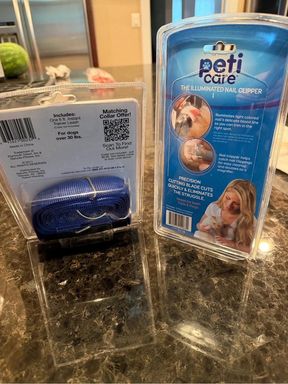 Peti Care Illuminated Nail Clipper with LED Light and dog instant trainer
